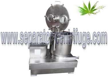 Stainless Steel Hemp Extraction Machine Liquid Wash And Dry Extraction Centrifuge
