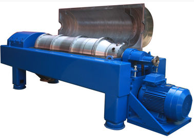 โรงงานใช้เครื่องหมุนเหวี่ยงเคมี Calium Hypochlorate Decanter Centrifuge ผลิตใน Titanium