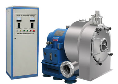 PWC Pusher Worm Centrifuge เครื่องกรองยาแนวนอน