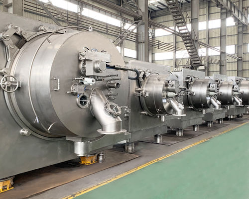 GMP Discharge 1600rpm Horizontal Peeler Centrifuge สำหรับการแยกของเหลวที่เป็นของแข็ง