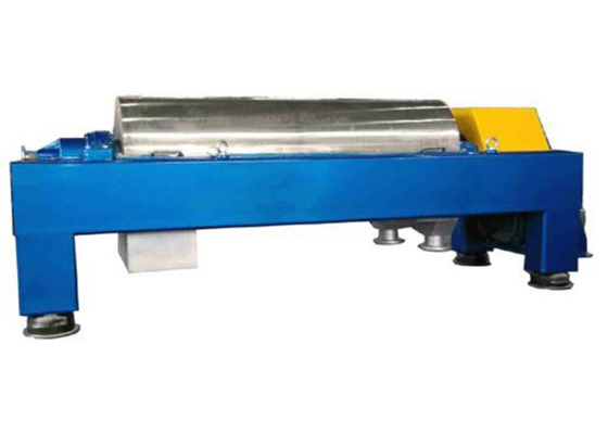 Sludge Dewatering 2 Motor Decanter Separator น้ำมันเสียเครื่องหมุนเหวี่ยงอัตโนมัติ